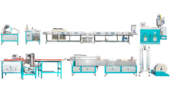 Automatic refrigerator door gasket production line